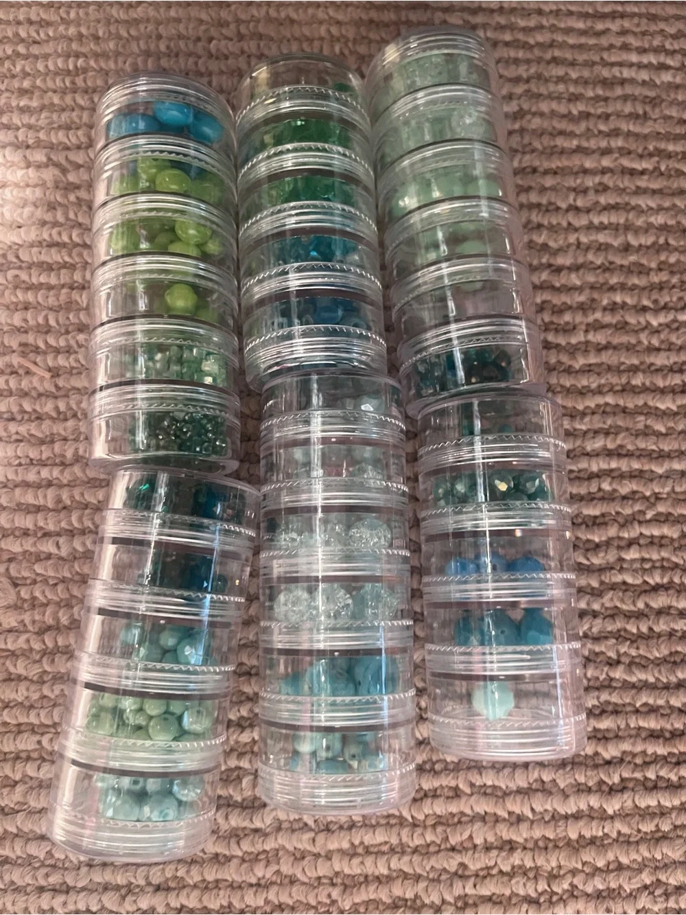 13 pounds of beads and jewelry making supplies